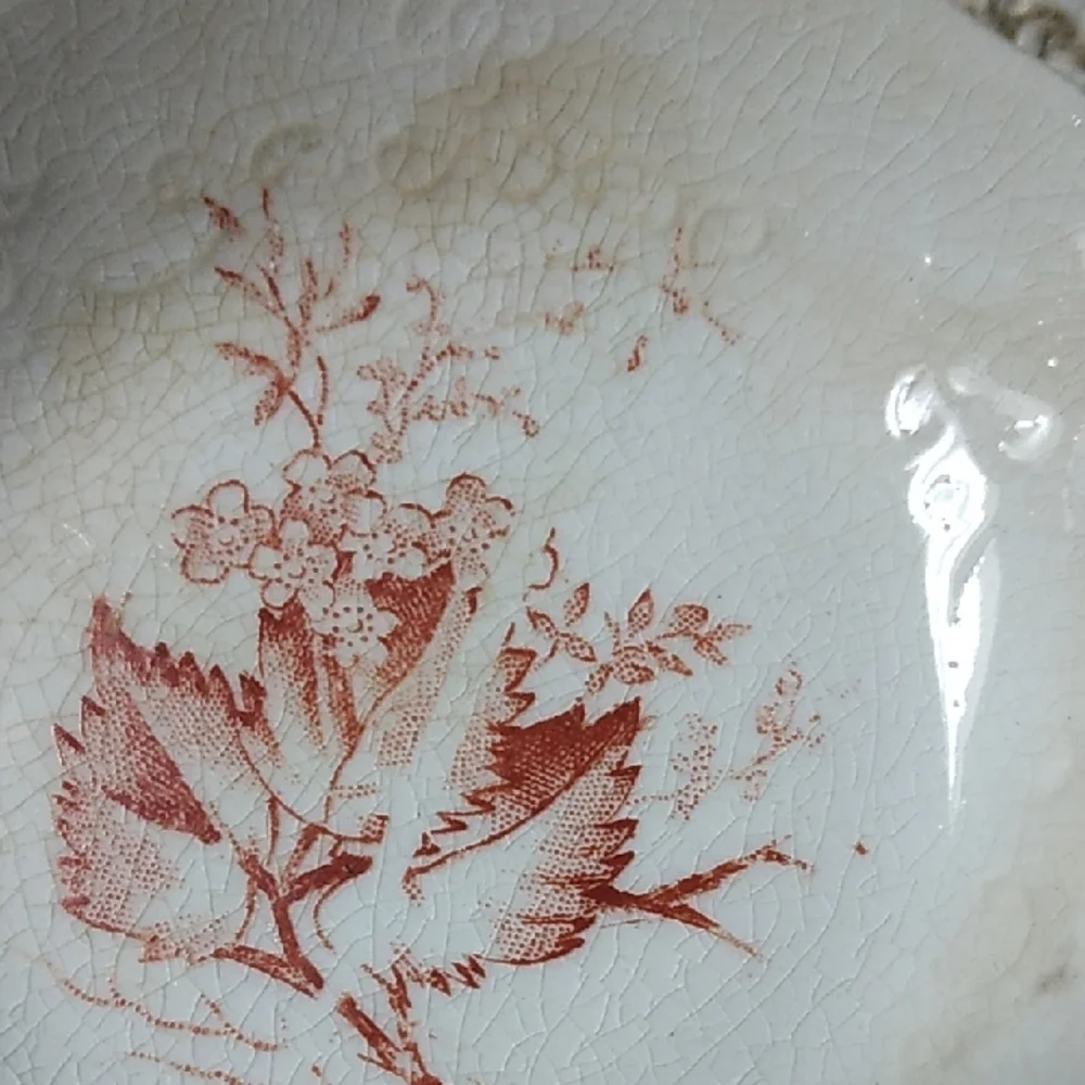 Vintage Floral Accent Dish - Picture 4 of 7